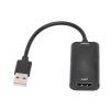 SIXRUN Video Capture Card, Aluminum Alloy, 4K Input, 1080p Output, USB view 3
