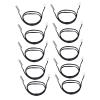 Cryfokt Set of 10 Thermistor Temperature Sensor Probes, -25°C to 125°C, for Small Appliances, Thermal Systems, and Automobiles (20K B3950) view 1