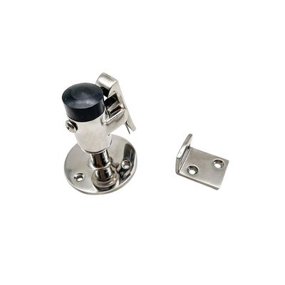 Zambuph Stainless Steel Door Holder, Door Stop, Brushed, Corrosion-Resistant, Polished Hardware for Boats, Yachts, and Watercraft