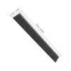 3-Pack Black Mailbox Sealing Brush Strips, Nylon and Metal view 2
