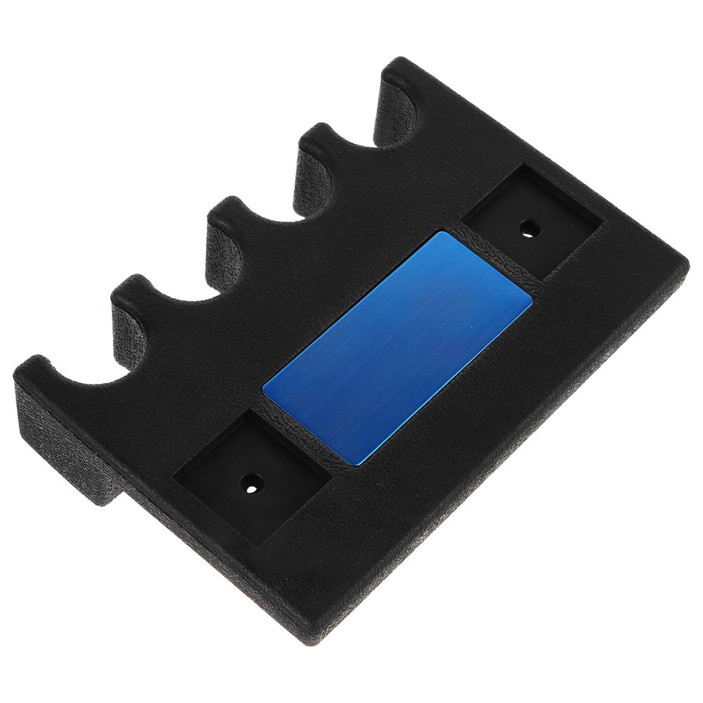 Zerodeko Self-Adhesive Rubber Billiard Cue Holder with Multiple Holes