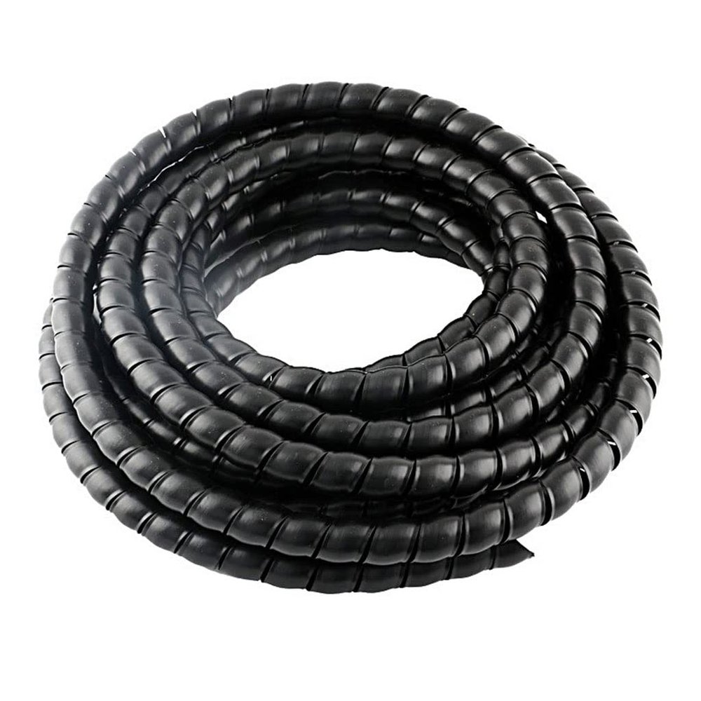 Flexible Cut-to-Length Spiral Cable Wrap, 10 m x 12 mm