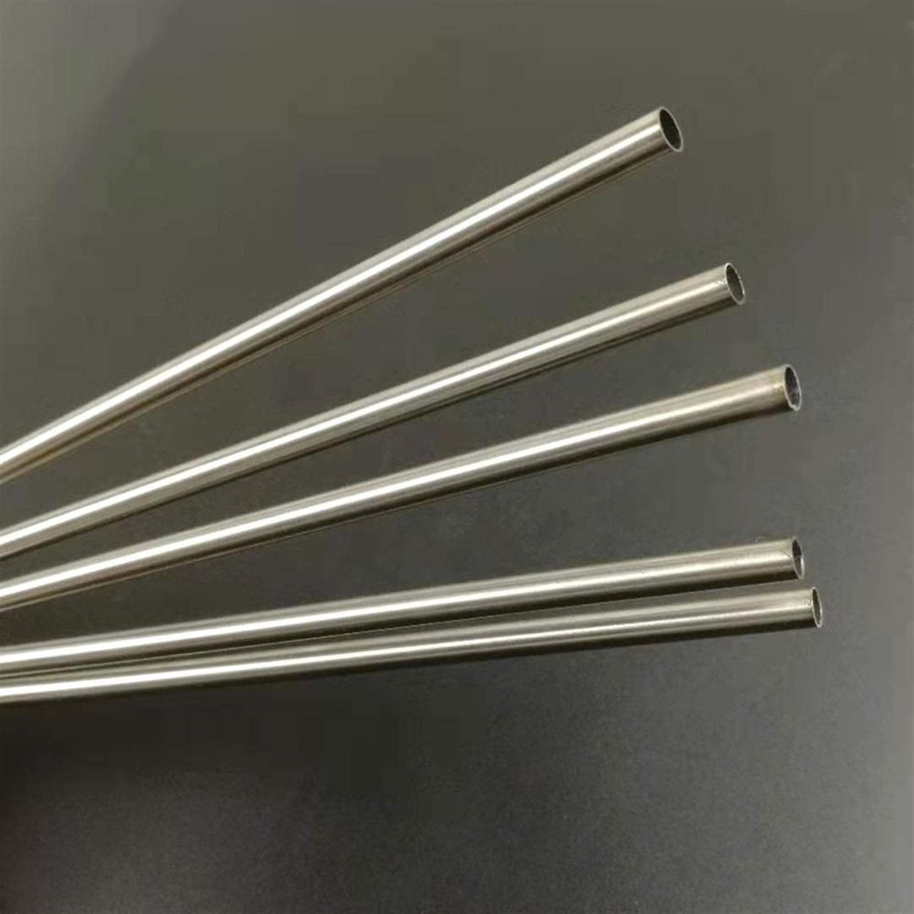 XXHNBF Brass Round Tubes, 5-Pack, 300 mm Long, Stainless Steel, 5 mm OD × 0.4 mm Wall
