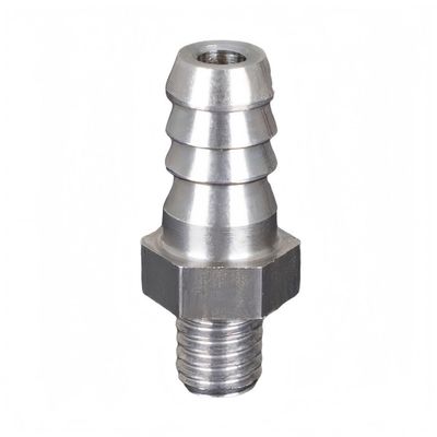 YJQHODY 304 Stainless Steel Pagoda Connector, 36 mm, Hose Fitting, M3–M10 Thread, 1 pc (6 mm × M5)