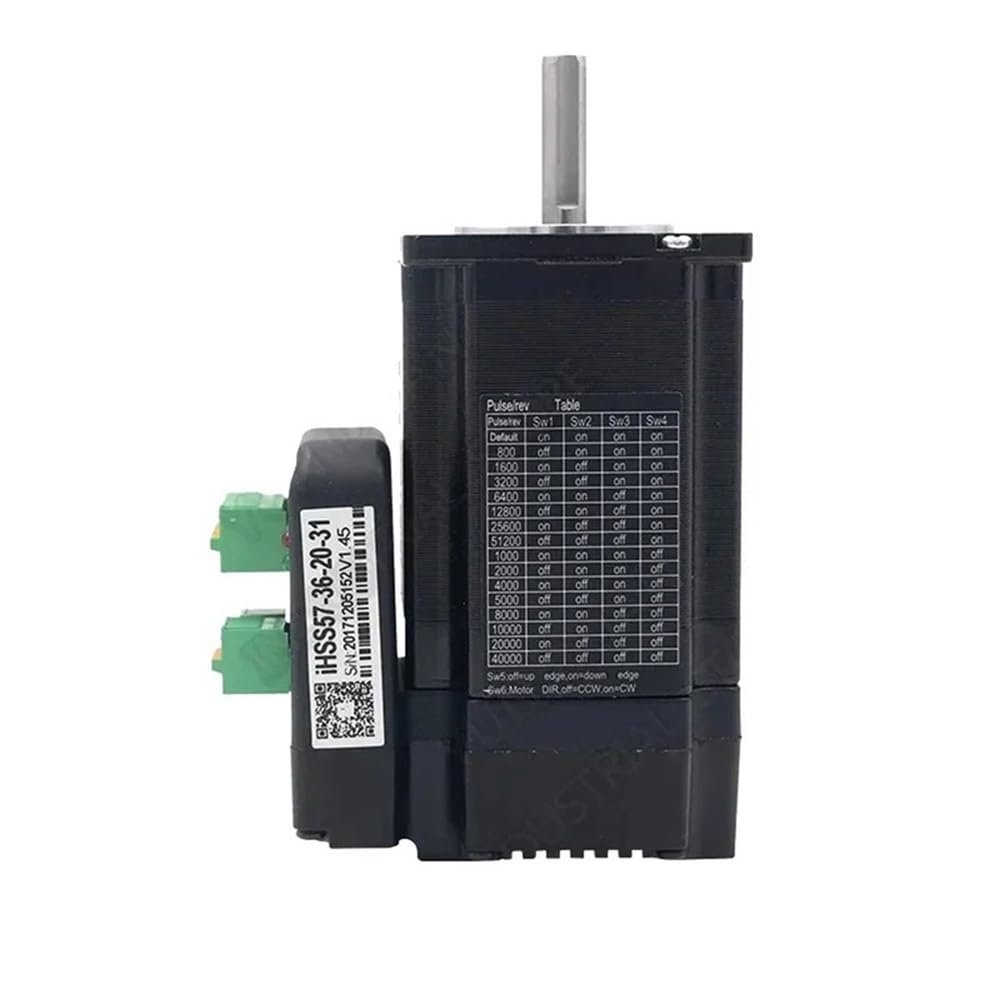 JMC IHSS57-36-20-31 Integrated Stepper Motor, 2 Nm, 31 mm Shaft