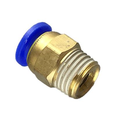 10-Piece Pneumatic Push-to-Connect Fitting Set, Quick-Connect Set for Air Hoses (PC6-03)