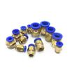 10-Piece Pneumatic Push-to-Connect Fitting Set, Quick-Connect Set for Air Hoses (PC6-03) view 4