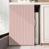 Single Tree Forest Cabinet Curtains with Rails, Pink, W140 x H90 cm view 1
