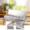 Stainless Steel Spice Container with 6 Removable Compartments view 2