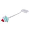 Stainless Steel Dessert Spoon - Pink view 3