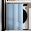 Single Tree Forest Cabinet Curtains with Rails, Sky Blue, W80 x H100 cm view 2