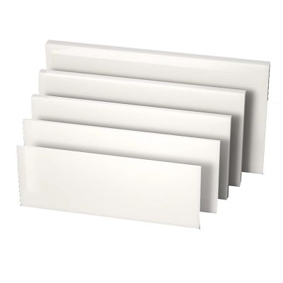 2-Pack Rigid Thermoformable ABS Plastic Sheets, 20 x 25 cm, 1.5 mm