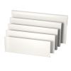 2-Pack Rigid Thermoformable ABS Plastic Sheets, 20 x 25 cm, 1.5 mm view 1