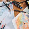 STAEDTLER Watercolor Pencil Set, 6-Piece, White view 3