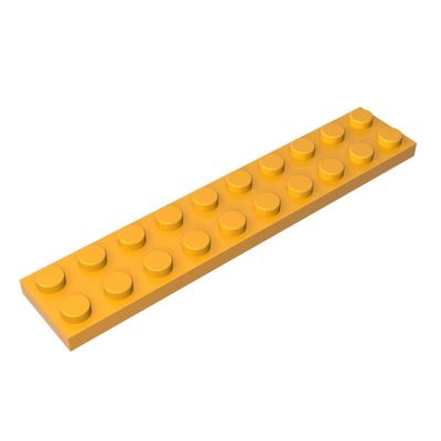 XYEIUGO GDS-514 3832 Plate 2x10, Bright Light Orange, 10 pcs.