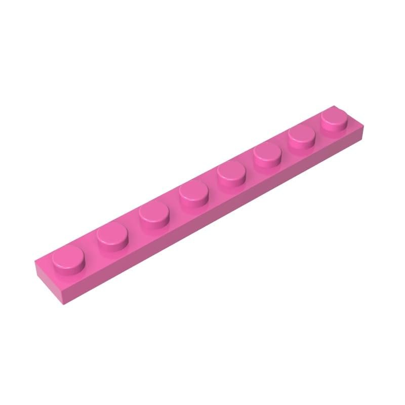 GDS-506 Compatible with LEGO Bricks 3460 1x8 Plate, Dark Pink, 50 pcs.