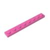 GDS-506 Compatible with LEGO Bricks 3460 1x8 Plate, Dark Pink, 50 pcs. view 1