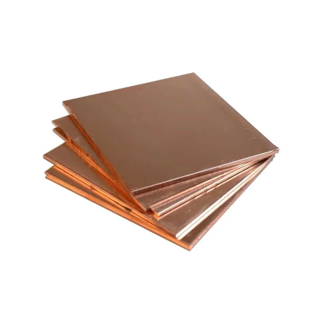 Copper Sheet, 0.56 mm Thick, T2-Purity Copper Sheet, Cutting Frame, Model Making, DIY Construction, 100 x 100 mm, 150 x 150 mm, 200 x 200 mm (Thick 0.8 mm, 100 x 200 mm)
