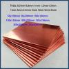 Copper Sheet, 0.56 mm Thick, T2-Purity Copper Sheet, Cutting Frame, Model Making, DIY Construction, 100 x 100 mm, 150 x 150 mm, 200 x 200 mm (Thick 0.8 mm, 100 x 200 mm) view 2