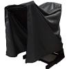 Foldable Oxford Fabric Cover for Elliptical Trainers, Dustproof and Waterproof, Black, 110 x 95 x 160 cm view 1