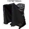 Foldable Oxford Fabric Cover for Elliptical Trainers, Dustproof and Waterproof, Black, 110 x 95 x 160 cm view 3