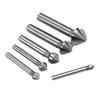 WBTAJZHY Carbide Chamfering Cutter, Three-Flute Countersink with Round Shank, 1 Pc. (12.4 mm) view 4