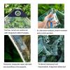 Transparent Waterproof Tarp with Eyelets, 200 x 280 cm view 2