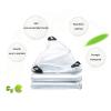 Transparent Waterproof Tarp with Eyelets, 200 x 280 cm view 3