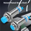 Long-Range M18 Inductive Proximity Sensor, 3-Wire NPN/PNP DC, LLJ18A3-16, High DC NPN NC view 3