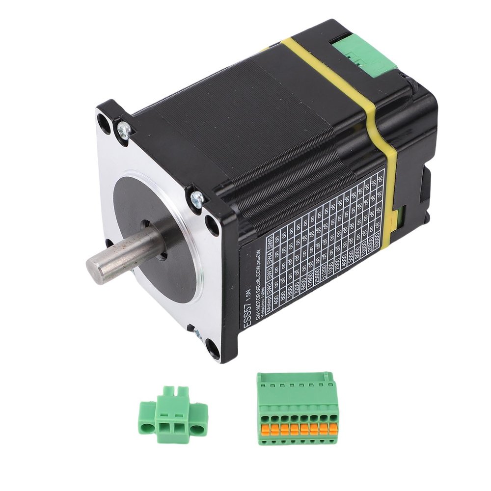 Denash Pulse Servo Stepper Motor with Integrated Encoder for CNC Engravers and 3D Printers