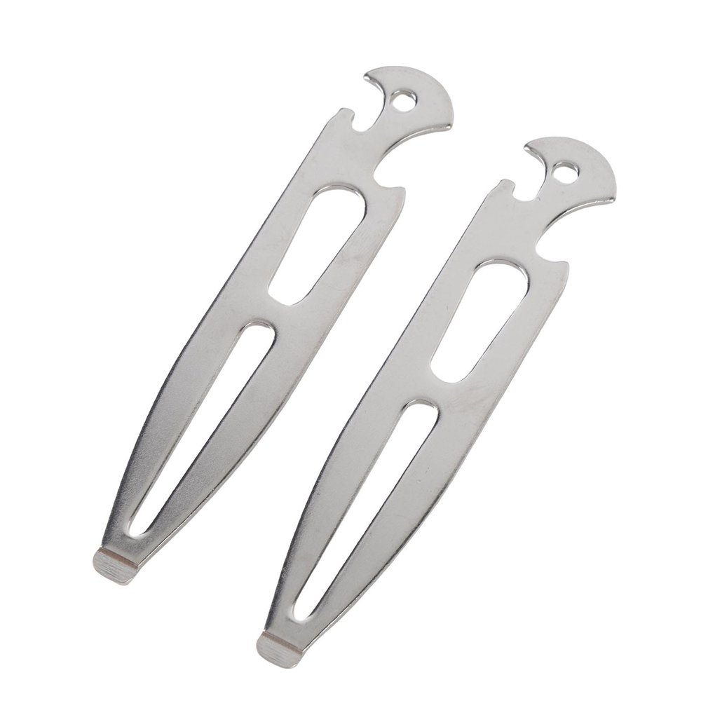 Cryfokt Deck Filler Key, Durable Stainless Steel Gas and Water Tank Cap Key, 2-Piece Set for Yacht and Boat Tank Maintenance (B)