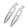 Cryfokt Deck Filler Key, Durable Stainless Steel Gas and Water Tank Cap Key, 2-Piece Set for Yacht and Boat Tank Maintenance (B) view 1