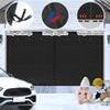 Garage Heat-Insulating Curtain, Cotton-Filled Thermal Door Curtain, Thick Oxford Fabric, Coffee, 420 x 290 cm view 4