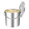 Large-Capacity Stainless Steel Bucket with Lid view 1