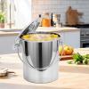 Large-Capacity Stainless Steel Bucket with Lid view 3