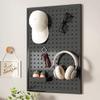 Metal Pegboards, Versatile Wall Organizer for Home, Office, Craft Room, Kitchen, and Garage view 2