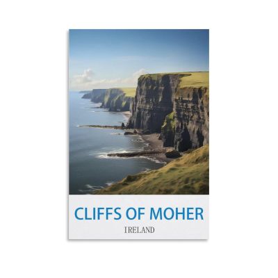 NAEGV Paint by Numbers Landscape, Cliffs of Moher, Ireland, 40 x 50 cm