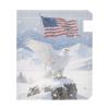 Decorative US Flag Mailbox Cover, Magnetic, Standard Size view 1