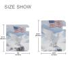 Decorative US Flag Mailbox Cover, Magnetic, Standard Size view 3