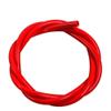 1-Piece Red Silicone Hose with Round Tip, 1 m, 2 mm ID x 4 mm OD view 1