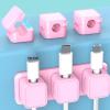 Magnetic Cable Clips, 6-Pack, Adhesive Wire Clamps view 3