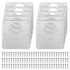 Hinge Repair Plates, 10-Pack, with 60 Stainless Steel Screws view 1