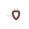 BAZEITFLOW 10 Pairs Non-Slip Glasses Ear Holders, Soft Silicone Heart-Shaped Ear Hooks, Various Colors, Ergonomic for Sunglasses and Sports Glasses view 2