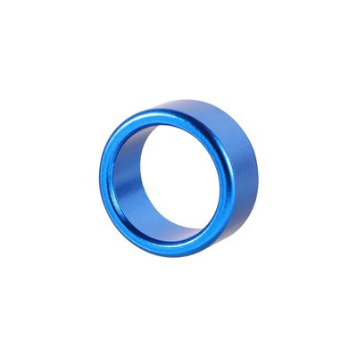 Chicken Leg Identification Rings, 20-Piece Set, Aluminum, Blue, 10 × 6 mm