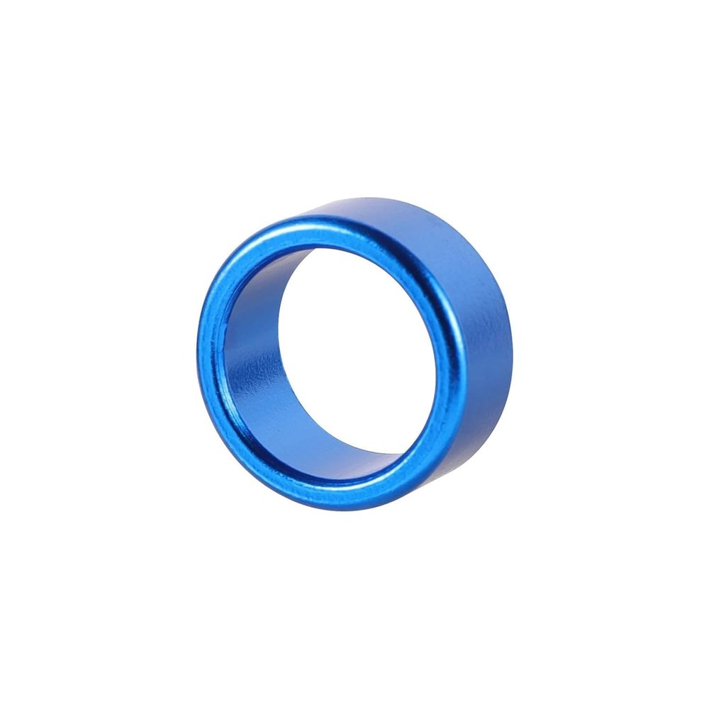 Chicken Leg Identification Rings, 20-Piece Set, Aluminum, Blue, 10 × 6 mm