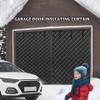 Generic Winter Insulated Magnetic Garage Door Curtain, Gray, W183 x H259 cm view 2