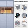 Generic Winter Insulated Magnetic Garage Door Curtain, Gray, W183 x H259 cm view 4