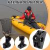 360° Rotating Fishing Rod Holder for Kayaks view 2