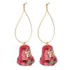 RASTKY Exquisite Bell Ornament Set for a 250th Anniversary, Sturdy Structure for Long-Lasting Festive Décor, Gold and Red view 3