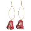 RASTKY Exquisite Bell Ornament Set for a 250th Anniversary, Sturdy Structure for Long-Lasting Festive Décor, Gold and Red view 4